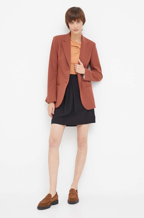 Top Dkny P3EH8SJS hnedá AW23