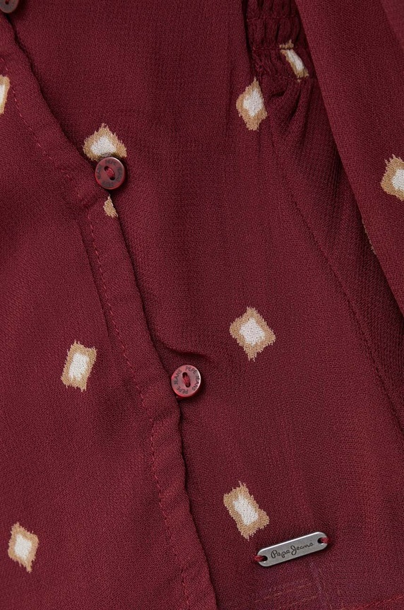 Pepe Jeans felső PL304622.0AA burgundia