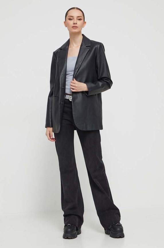 Bluza Abercrombie & Fitch KI140.3425.912 siva AW23