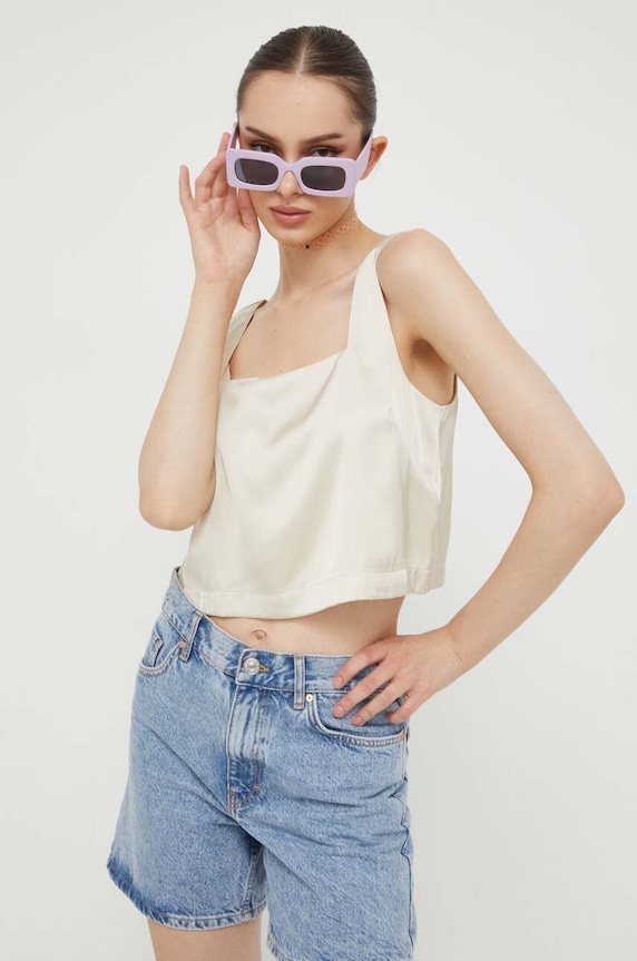 Abercrombie & Fitch top uni bej KI140.3476.170