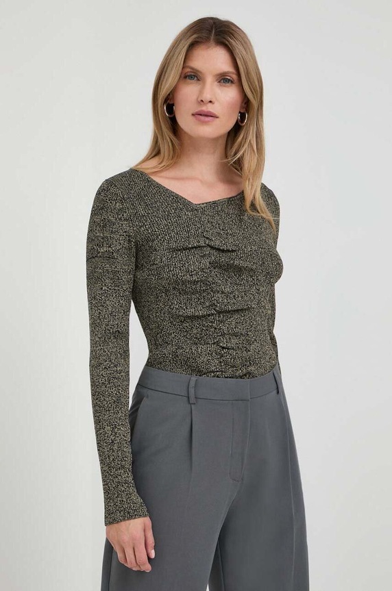 Pulover Notes du Nord Icon tanka zelena 13294