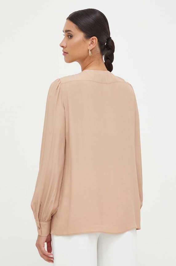 Ruházat Pinko selyem keverék póló 102168.8889 bézs