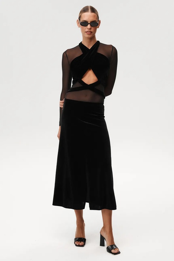 Undress Code body 540 Flawless Bodysuit Black Classic negru 540