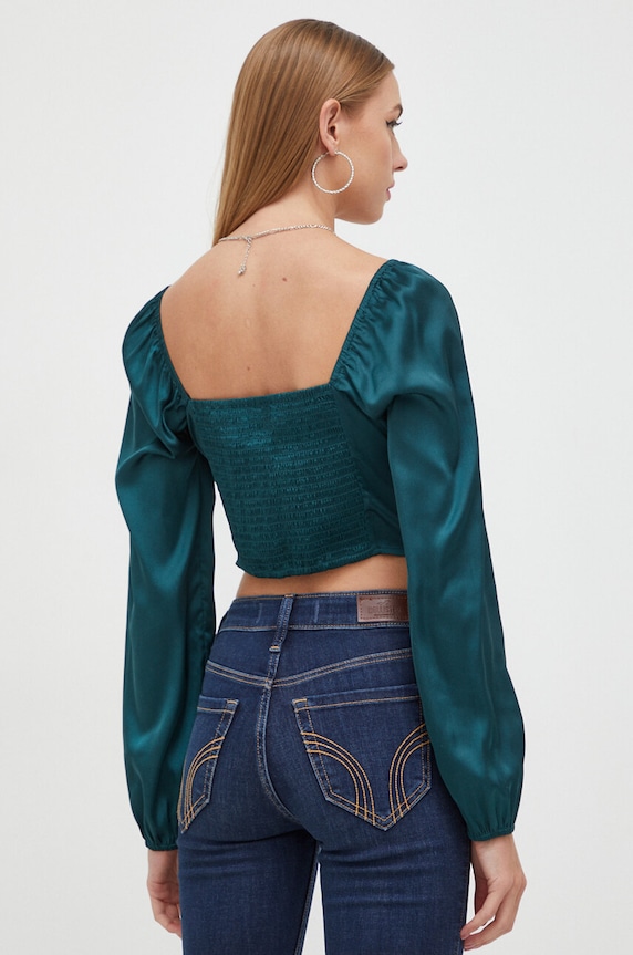 Îmbrăcăminte Hollister Co. bluza KI340.3204.300 verde