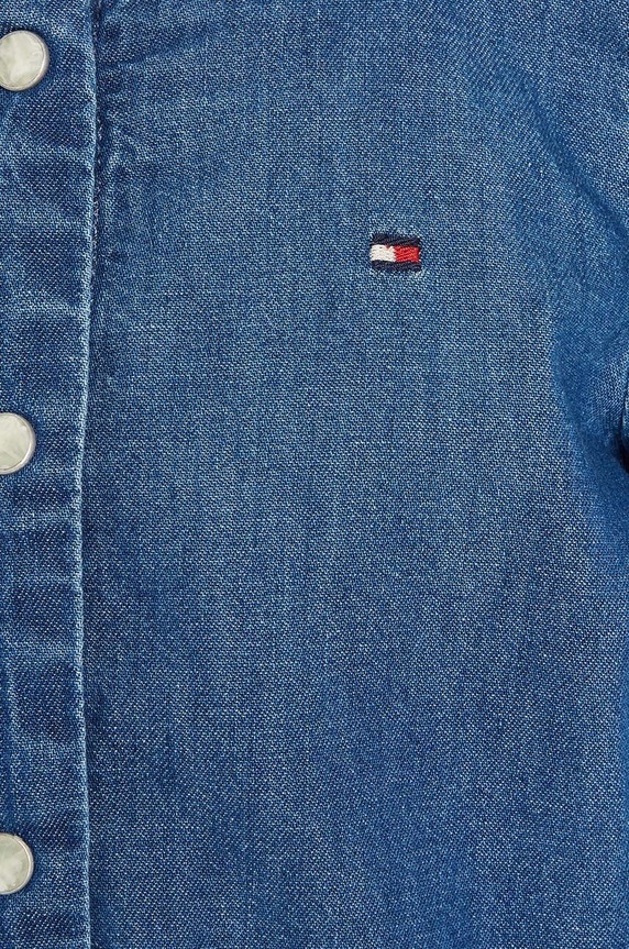 Dječja traper košulja Tommy Hilfiger plava KG0KG07618.128.176.9BYX