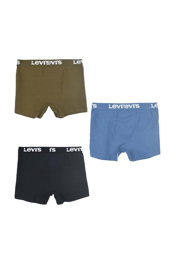 Dječje bokserice Levi's 3-pack 9L0311 crna AW23
