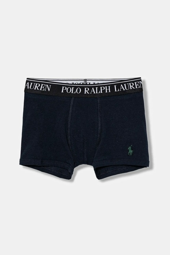 Detské boxerky Polo Ralph Lauren 5-pak tmavomodrá 9P5014