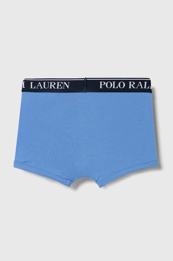 Polo Ralph Lauren прилепнали боксерки за деца от памук с еластан 3 броя 9P5015