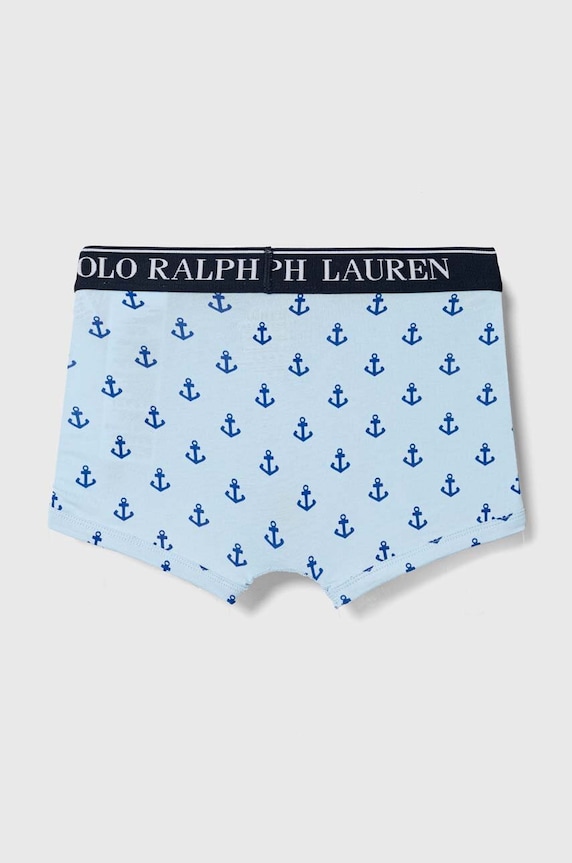 Polo Ralph Lauren прилепнали боксерки за деца от памук с еластан 3 броя 9P5015