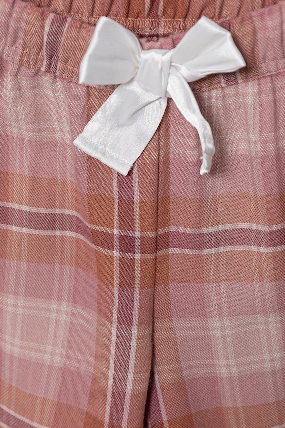 Abercrombie & Fitch pijama copii roz KI246.3000