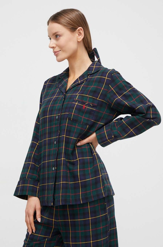 Odzież Polo Ralph Lauren piżama bawełniana 4P8043 multicolor