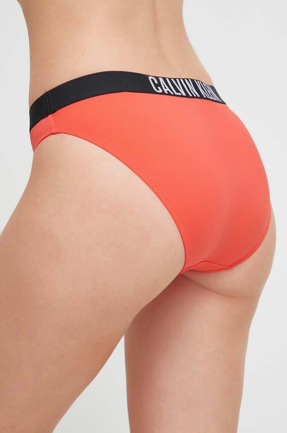 Calvin Klein figi kąpielowe KW0KW01983 pomarańczowy AW23