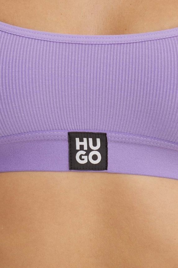 HUGO biustonosz fioletowy 50496811