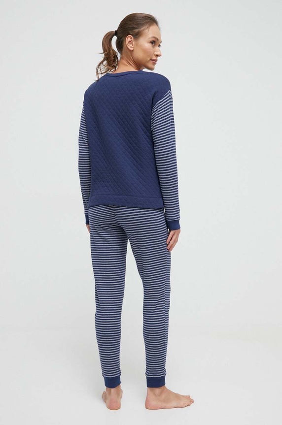 Pyžamo Lauren Ralph Lauren ILN92299 námořnická modř AW23