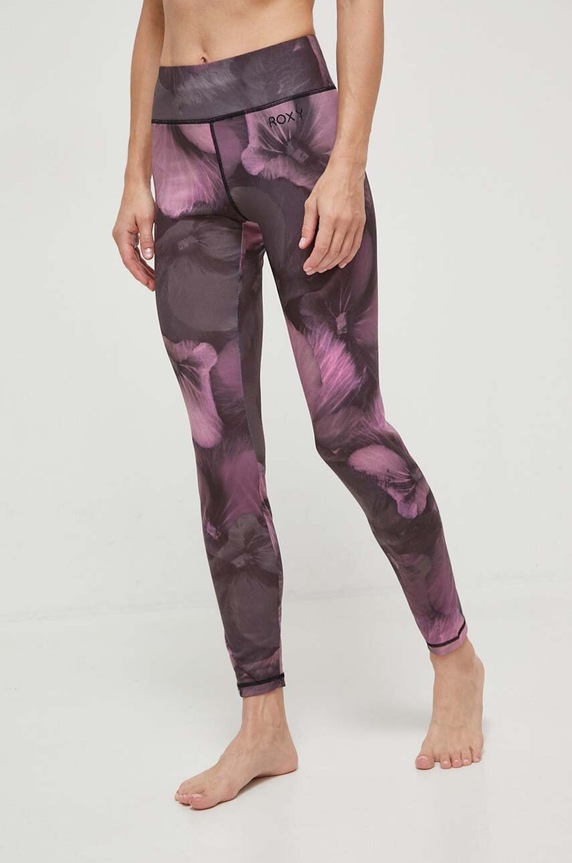 Odzież Roxy legginsy funkcyjne Daybreak ERJLW03040 różowy