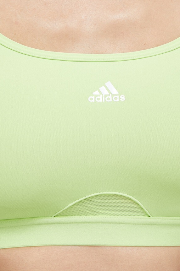 Αθλητικό σουτιέν adidas Performance Aeroreact IJ5694 πράσινο