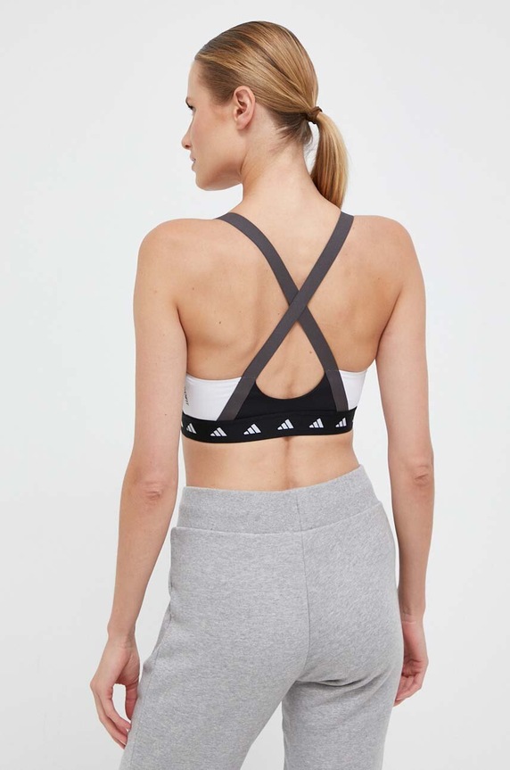 Ρούχα Αθλητικό σουτιέν adidas Performance Powerimpact Techfit HZ1521 μαύρο