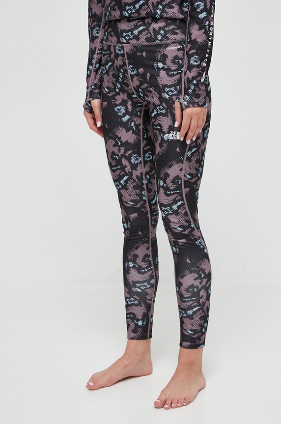 The North Face legginsy funkcyjne sporty zimowe czarny NF0A7ZLNO3L1