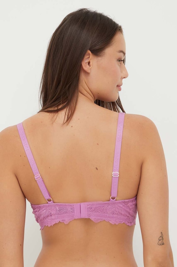 Podprsenka Emporio Armani Underwear 164419.3F206 fialová AW23