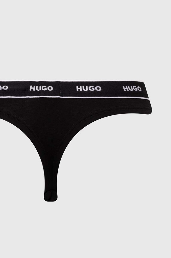 HUGO stringi 3-pack 50495870 żółty