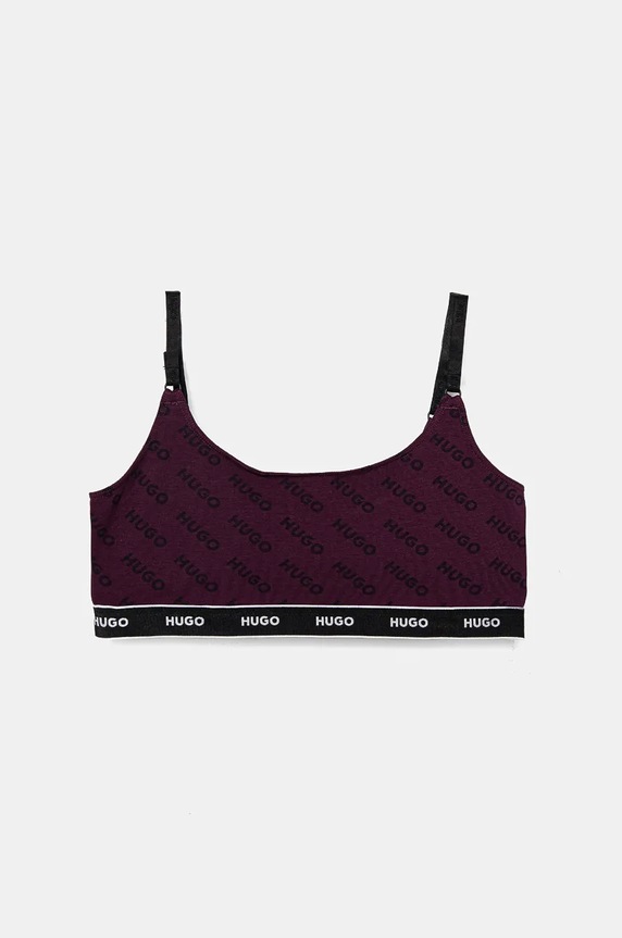 Podprsenka HUGO 2-pak 50495872 fialová AW24