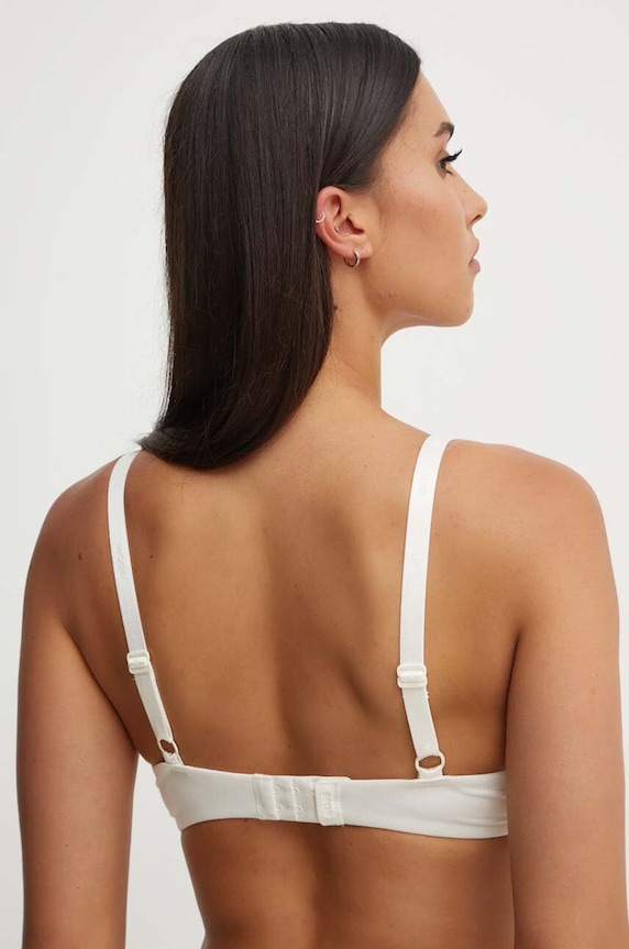 BOSS sutien cu vâscoză UNDERWIRE BRA CI 50502738 bej AA00