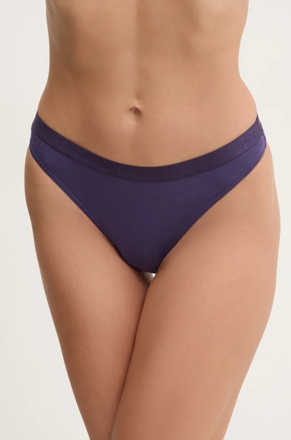 BOSS stringi THONG CI 50502752 fioletowy AA00