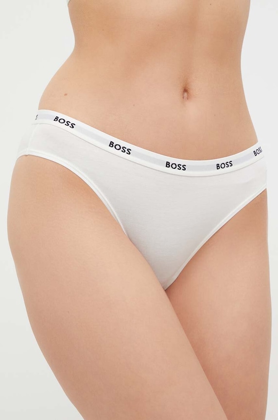 BOSS kalhotky dámské s viskózou BRIEF CI kalhotky béžová 50502753