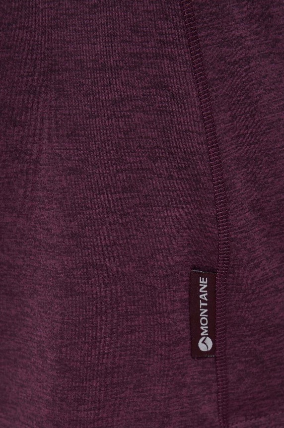 Montane longsleeve funkcyjny Dart Zip fioletowy FDRZN