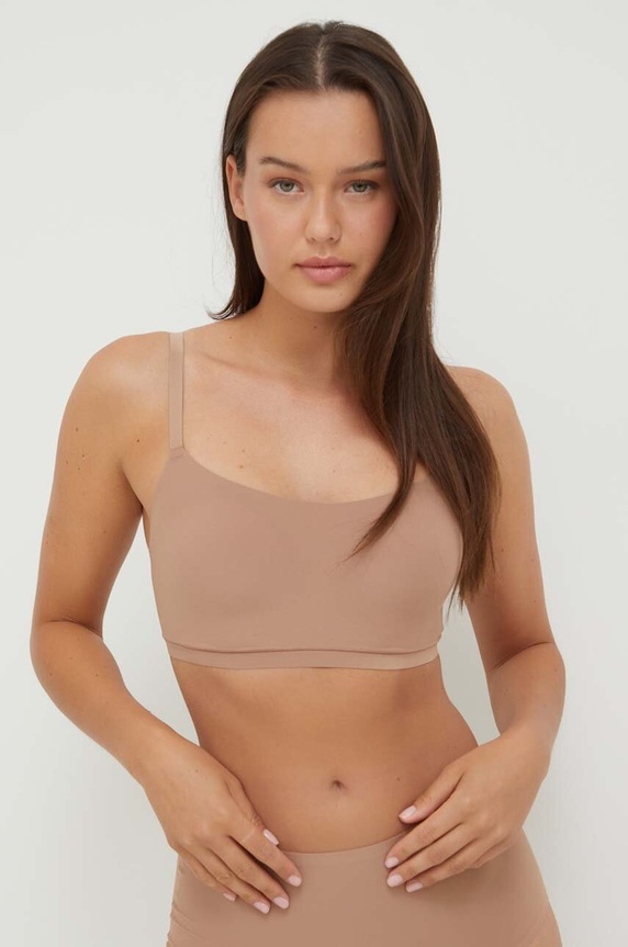 Chantelle biustonosz Soft Stretch dzianina brązowy C16A20.02T