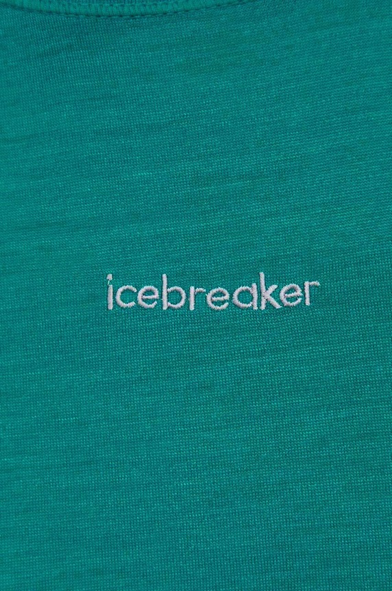 Icebreaker t-shirt funkcyjny 125 ZoneKnit turkusowy IB0A56H88591