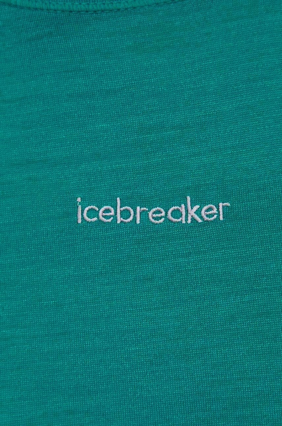 Icebreaker t-shirt funkcyjny 125 ZoneKnit turkusowy IB0A56H88591