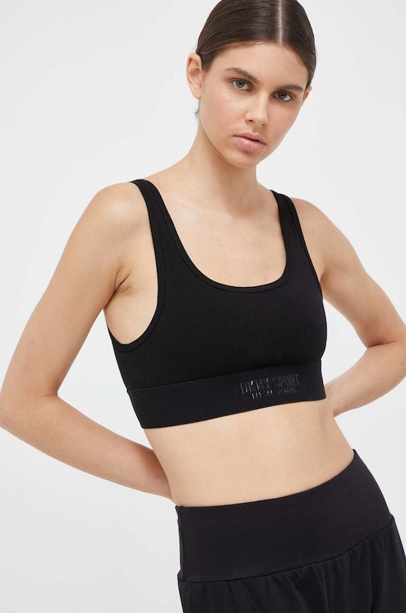 Спортен сутиен Dkny без банели черен DP3T9483