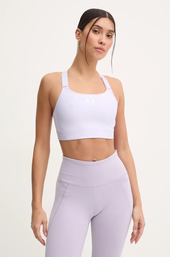 Αθλητικό σουτιέν Under Armour HG Armour High μαλακό μωβ 1379195