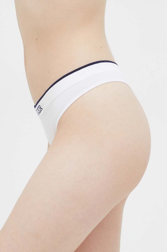 Στρινγκ Tommy Hilfiger UW0UW04810 λευκό AW23