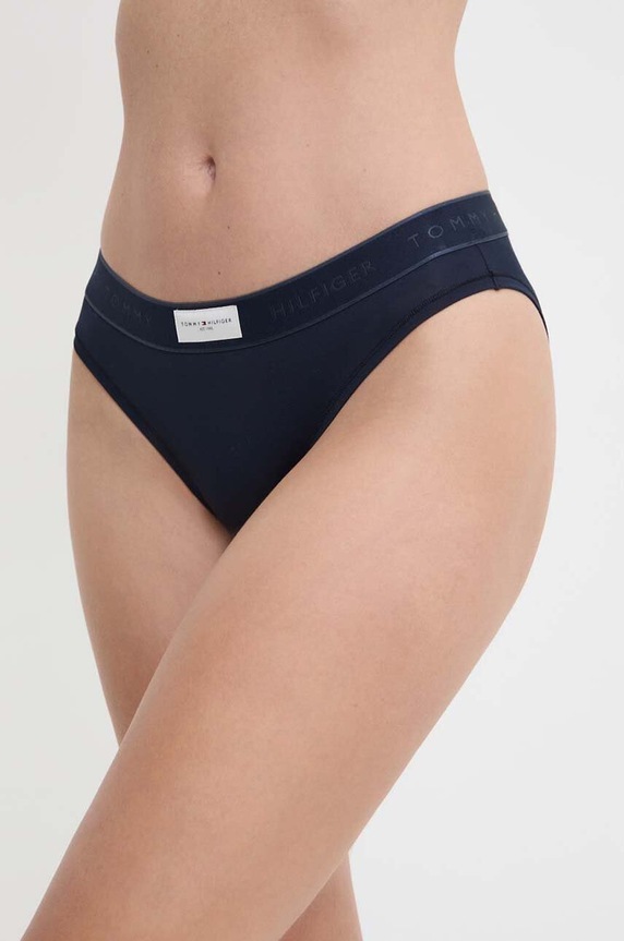 Tommy Hilfiger bugyi sima sötétkék UW0UW04811
