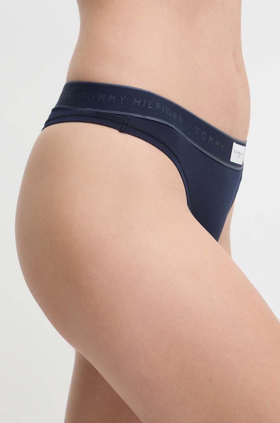 Tommy Hilfiger stringi UW0UW04812 granatowy SS24