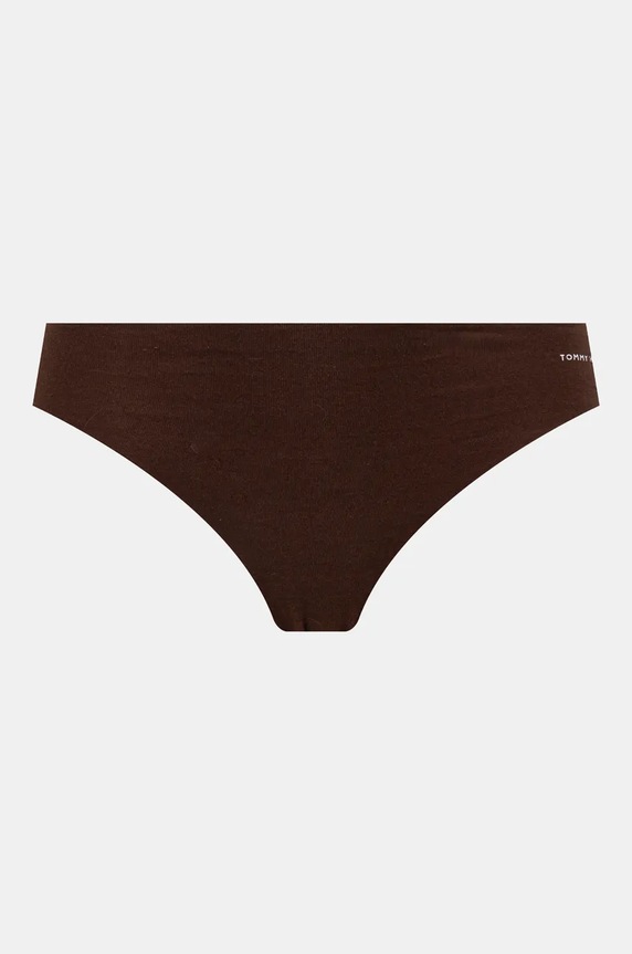 Tommy Hilfiger figi damskie bawełniane z elastanem 3-pack beżowy UW0UW03871