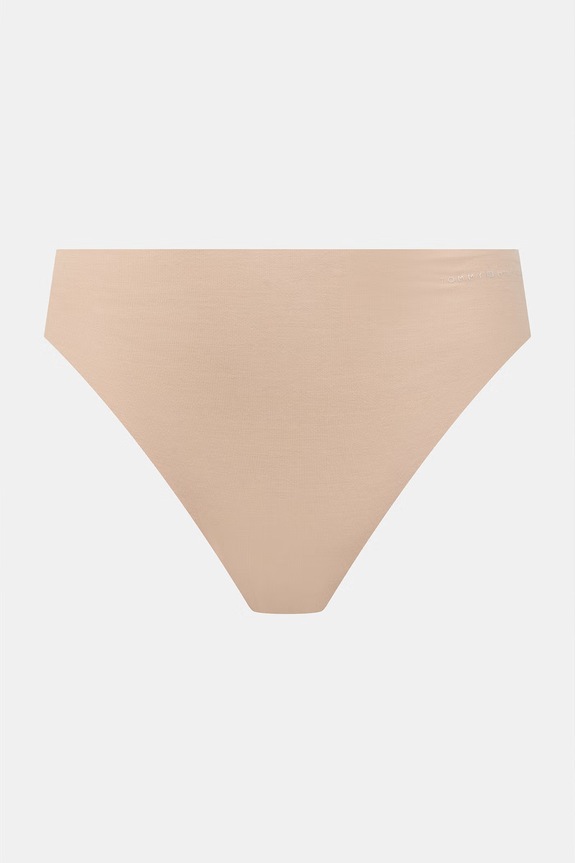 Odzież Tommy Hilfiger figi damskie bawełniane z elastanem 3-pack UW0UW03871 beżowy