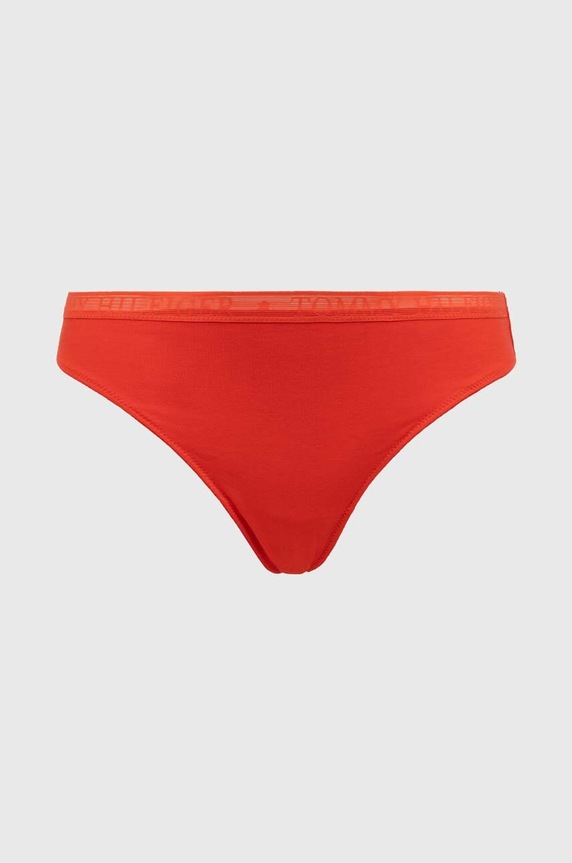 Tangá Tommy Hilfiger 3-pak UW0UW04890 červená AA00