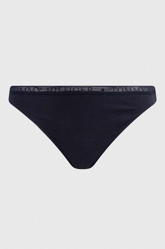 Oblečenie Tangá Tommy Hilfiger 3-pak UW0UW04890 tmavomodrá