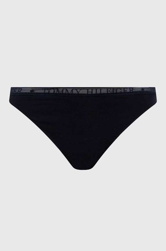 Tangá Tommy Hilfiger 3-pak burgundské UW0UW04890