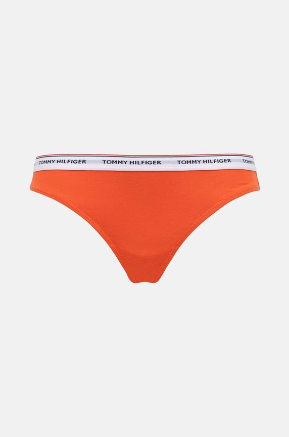 Tommy Hilfiger stringi 3-pack UW0UW04894 pomarańczowy AW24