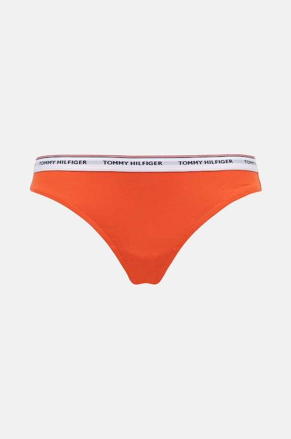 Tommy Hilfiger stringi 3-pack UW0UW04894 pomarańczowy AW24