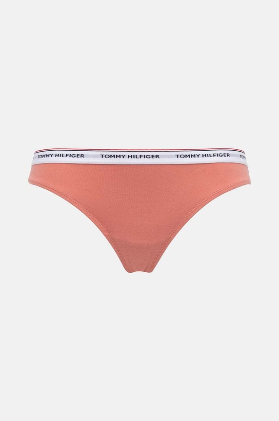 Odzież Tommy Hilfiger stringi 3-pack UW0UW04894 pomarańczowy