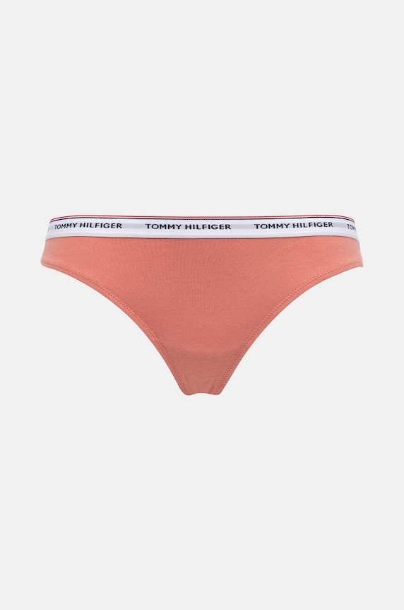 Odzież Tommy Hilfiger stringi 3-pack UW0UW04894 pomarańczowy