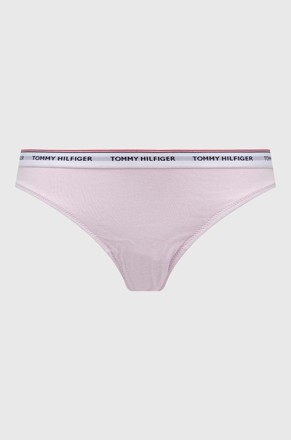 Oblečení Tanga Tommy Hilfiger 3-pack UW0UW04894 červená