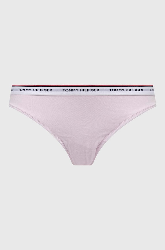 Oblečení Tanga Tommy Hilfiger 3-pack UW0UW04894 červená