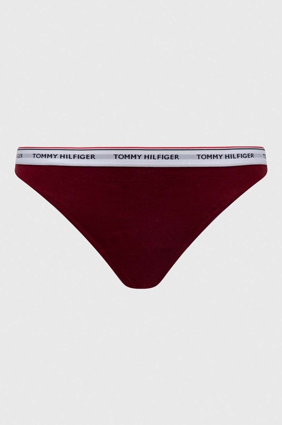 Odzież Tommy Hilfiger stringi 3-pack UW0UW04894 multicolor