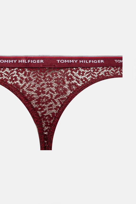Tommy Hilfiger stringi 3-pack UW0UW04896 multicolor